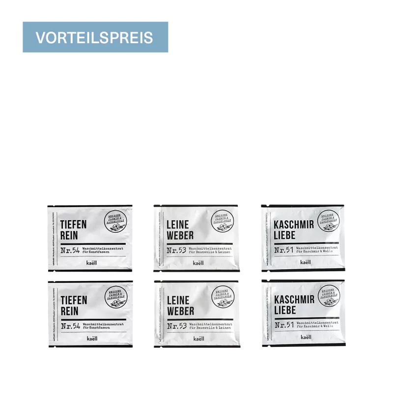 Waschmittel Reiseset